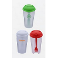 24 Oz. Salad Buddy Salad Shaker w/Dressing Cup & Fork